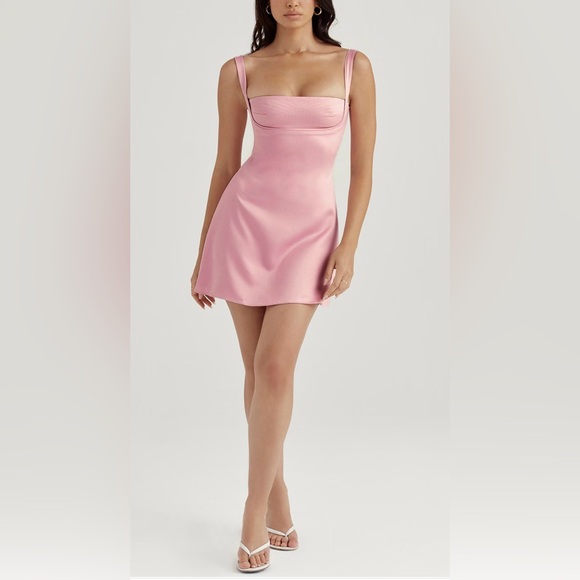 House of CB Kara Quartz Cocktail Minidress - Picture 8 of 12